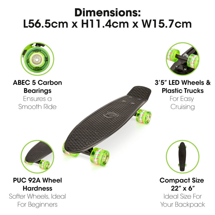 led skateboard