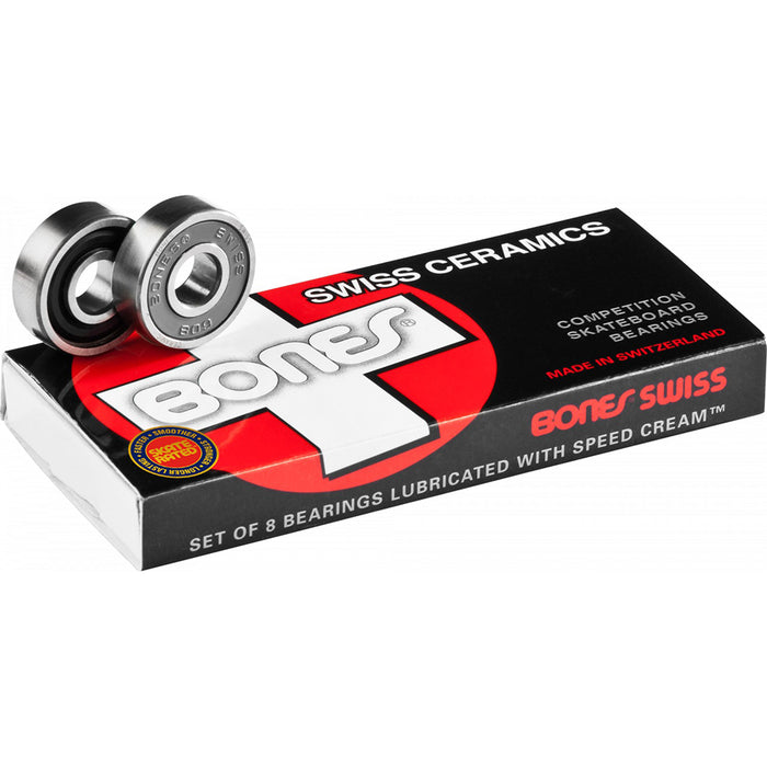 Bones Bones Swiss Ceramic Skateboard Bearings Pure Board Shop