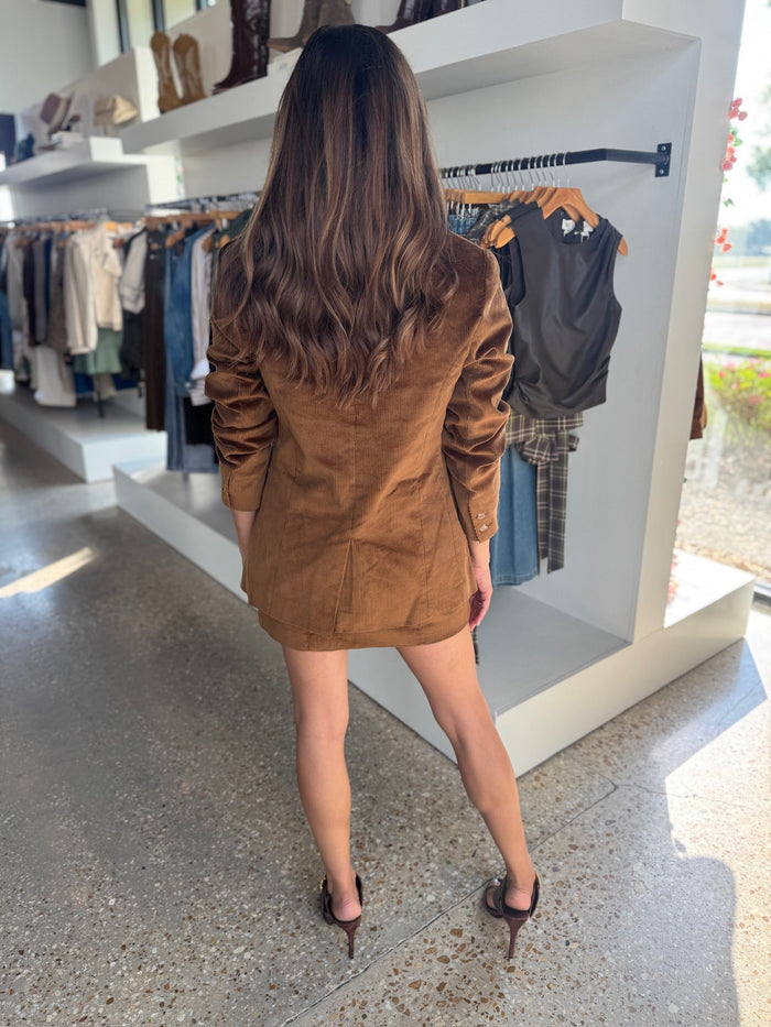 Camel Doria Skirt - Amor Lafayette