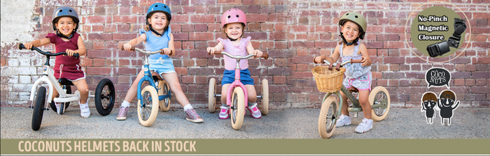 CoConuts Vintage Pink Helmet - Medium