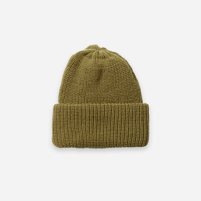 COZY CHUNKY BEANIE - LIGHT OLIVE