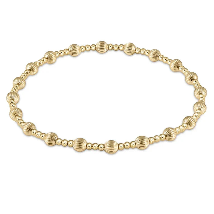 enewton 6.25" Dignity Sincerity Gold 4mm Bracelet