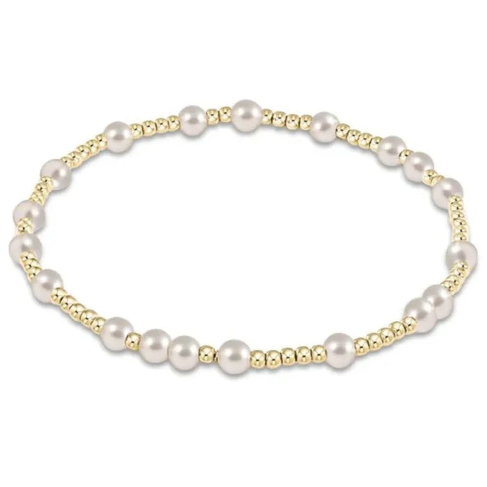 enewton 6.25" Hope Unwritten Pearl 4mm Bracelet
