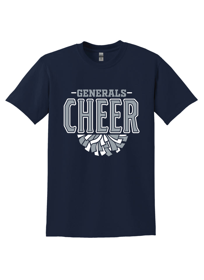 Generals Cheerleading Tee
