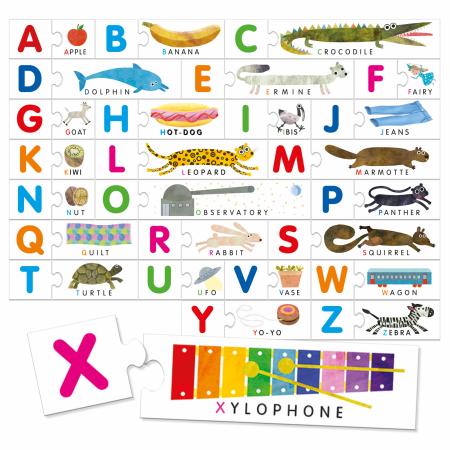 Headu Montessori Touch ABC Flashcards