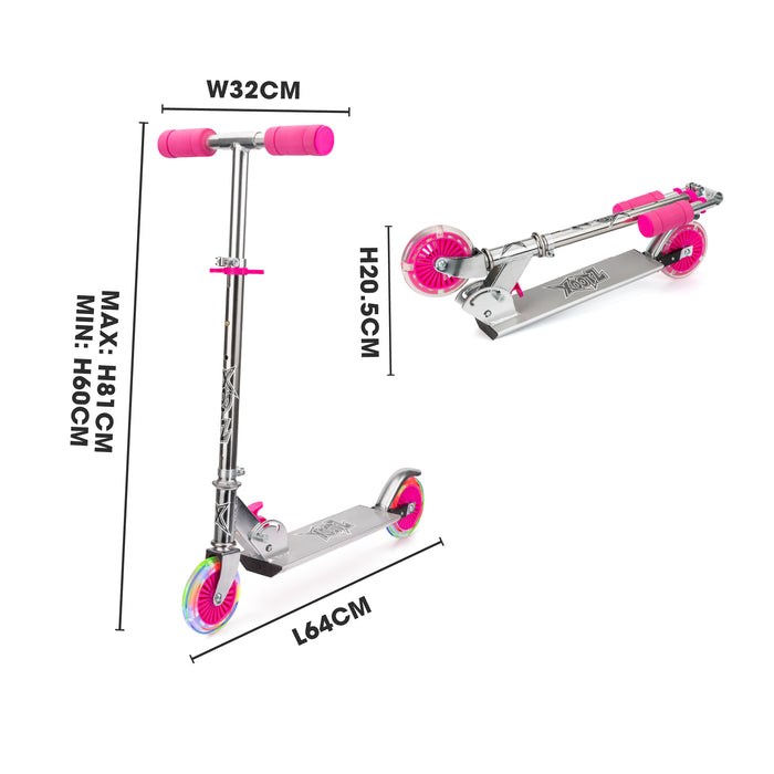 pink scooter for kids