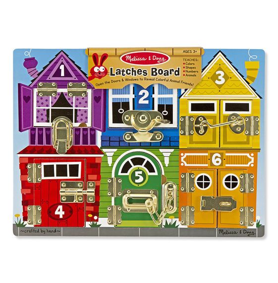 Melissa & Doug Latches Board