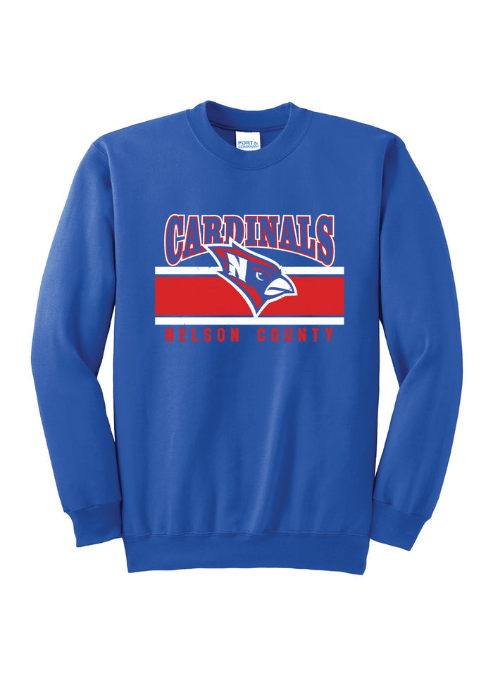 Nelson County Cardinals Crewneck Sweatshirt