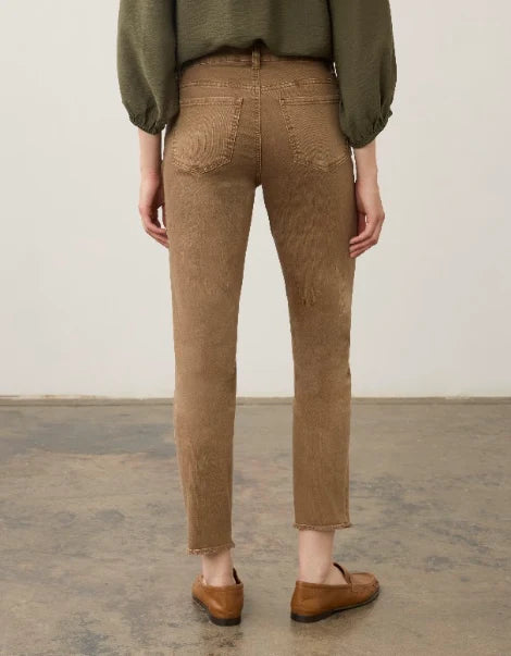 Olivia Slim Ankle Pant in Maple