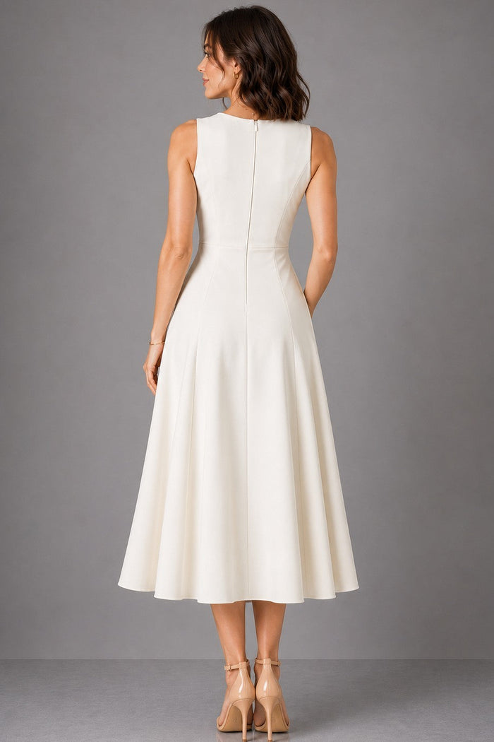 Poise & Grace Dress Ivory