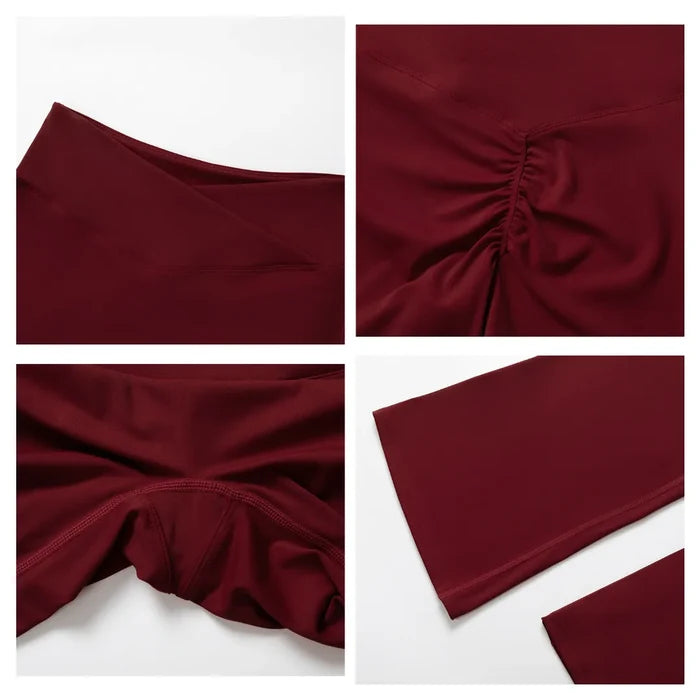 SPARK Quick Dry Yoga Fitness Flared Pants ZC9177