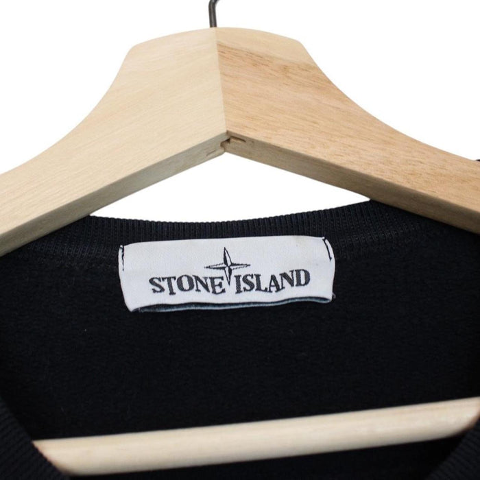 Stone Island AW 2019 Navy Blue Cotton Sweatshirt Jumper