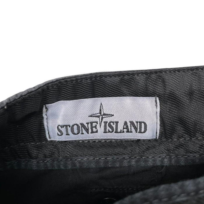 Stone Island SS 2019 Black Bermuda Cotton Cargo Shorts