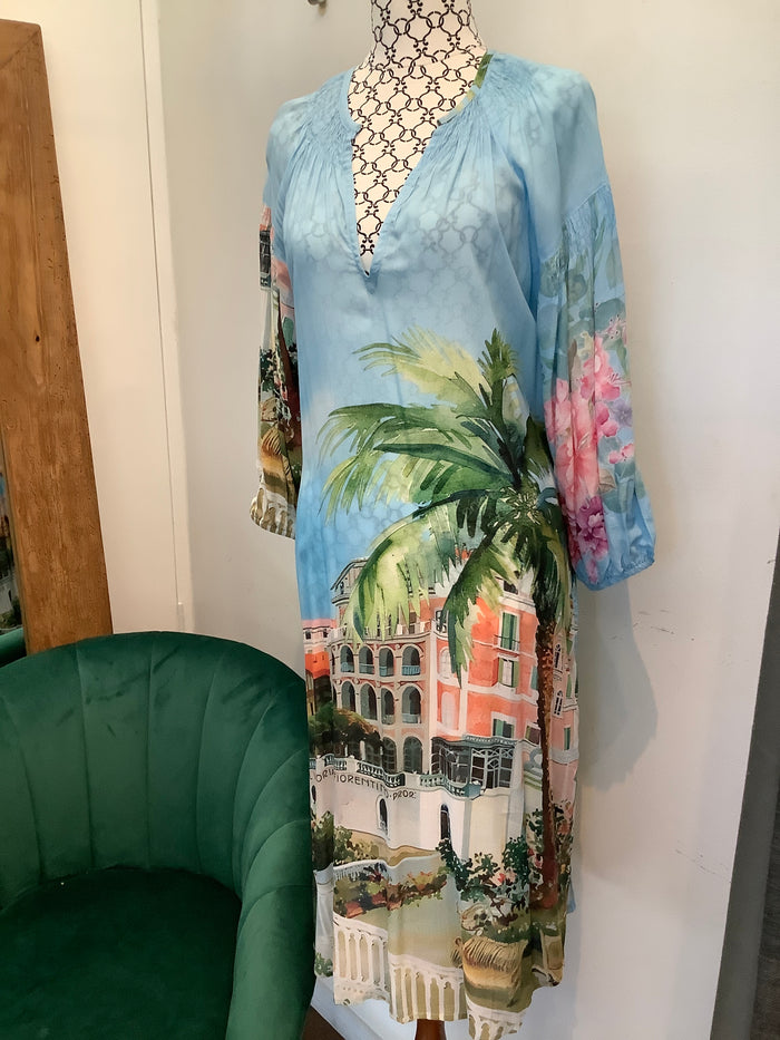 Sun-kissed Cuba Dress Blue
