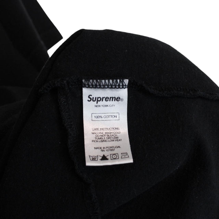 Supreme x Comme des Garçons 2018 Black and White Box Logo Short Sleeve T-Shirt