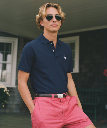 Polo in Navy White