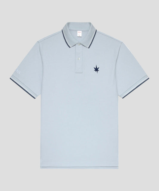 Polo in Country Air White Vintage Navy