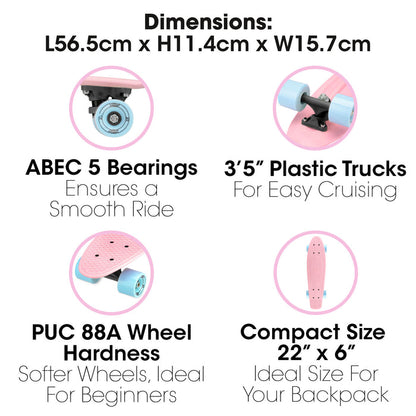 PP Cruiser Skateboard for Kids