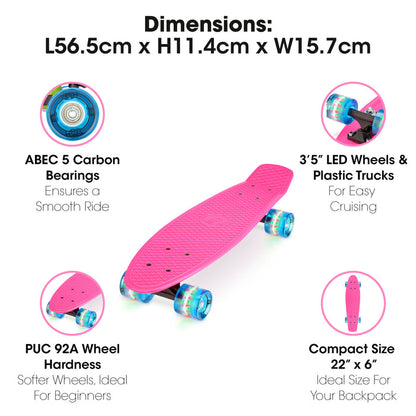 xootz led skateboard