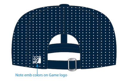 3D Embroidered Performance Hat - Navy