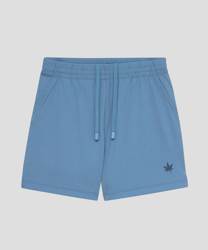 5" Peak Short in Captain Blue