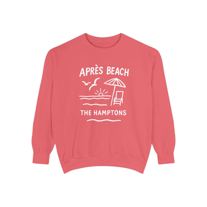 APRÈS BEACH SWEATSHIRT - WATERMELON