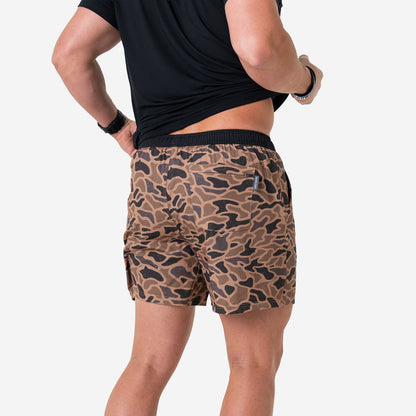 Athletic Short - Gauge Camo - Black Liner