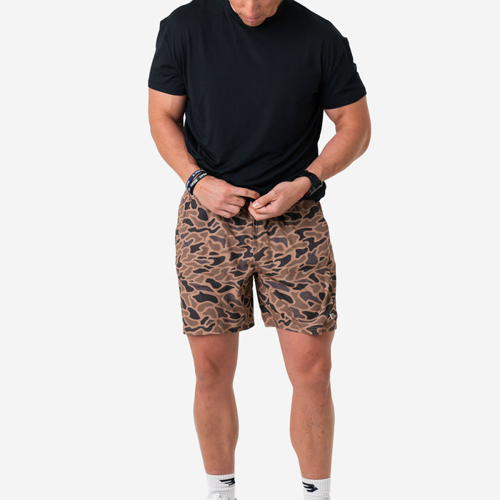 Athletic Short - Gauge Camo - Black Liner