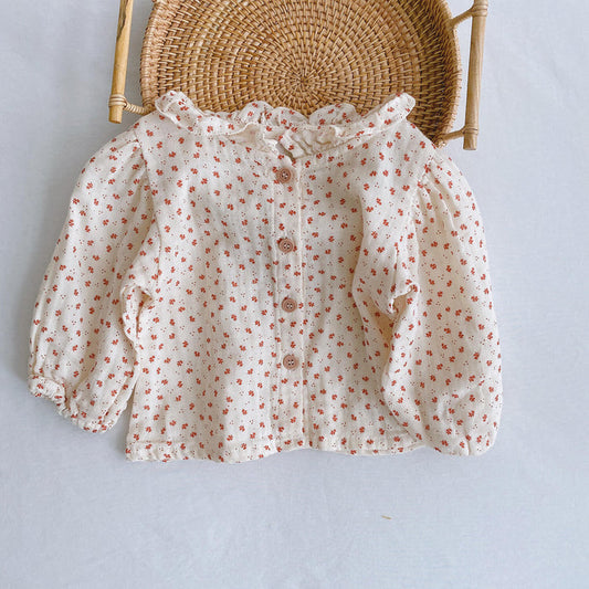 Baby Girl Pleated Romper 0-2 Years | Lotus Leaf Ruffle Baby Romper Girl