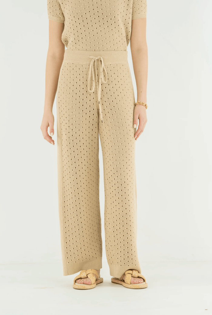 Beach Pant in Lido - Amor Lafayette