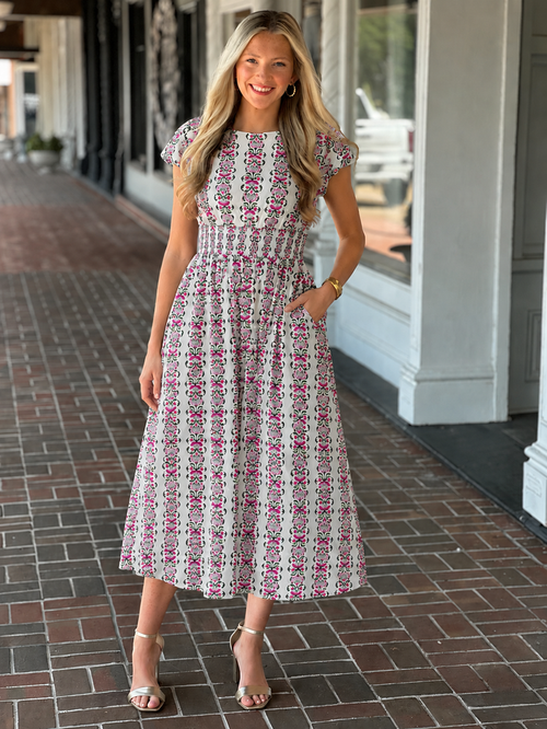 Better Than You Know Pink Floral Dress
