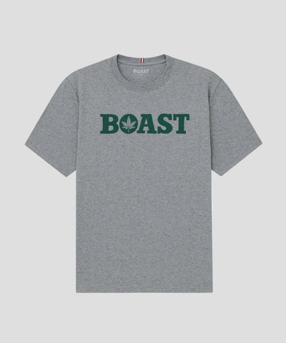 Tee in Heather Grey Green