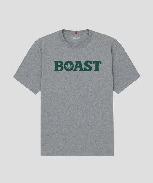 Tee in Heather Grey Green