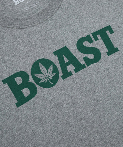 Tee in Heather Grey Green
