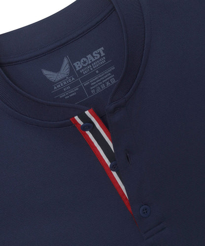 BOAST x Volition Performance Pique Henley
