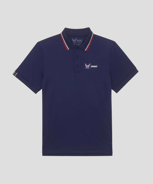 BOAST x Volition Tipped Performance Pique Polo