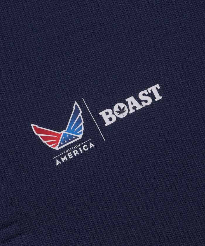 BOAST x Volition Tipped Performance Pique Polo