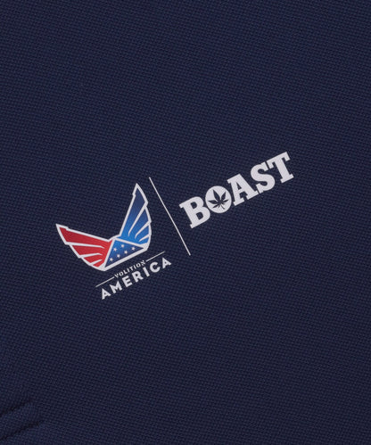 BOAST x Volition Tipped Performance Pique Polo