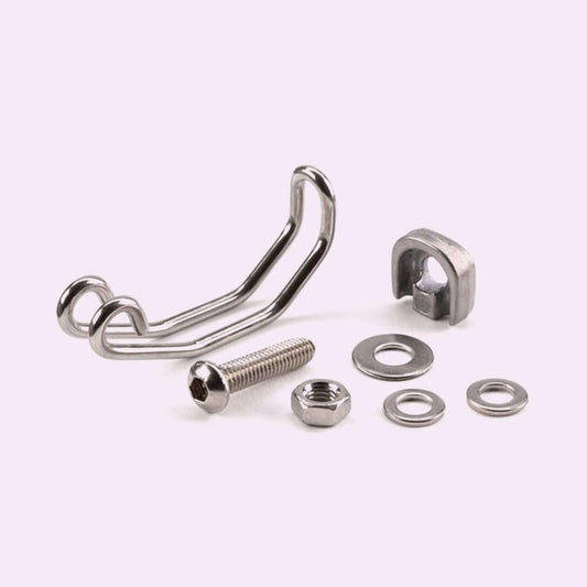 Brompton Wire-form bracket for LED front dyno-lamp