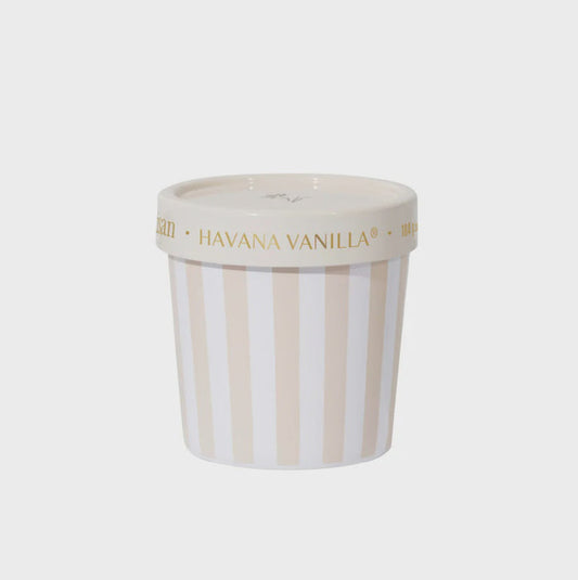 Capri Blue Havana Vanilla  Artisan Caffe Gelato Cup Candle