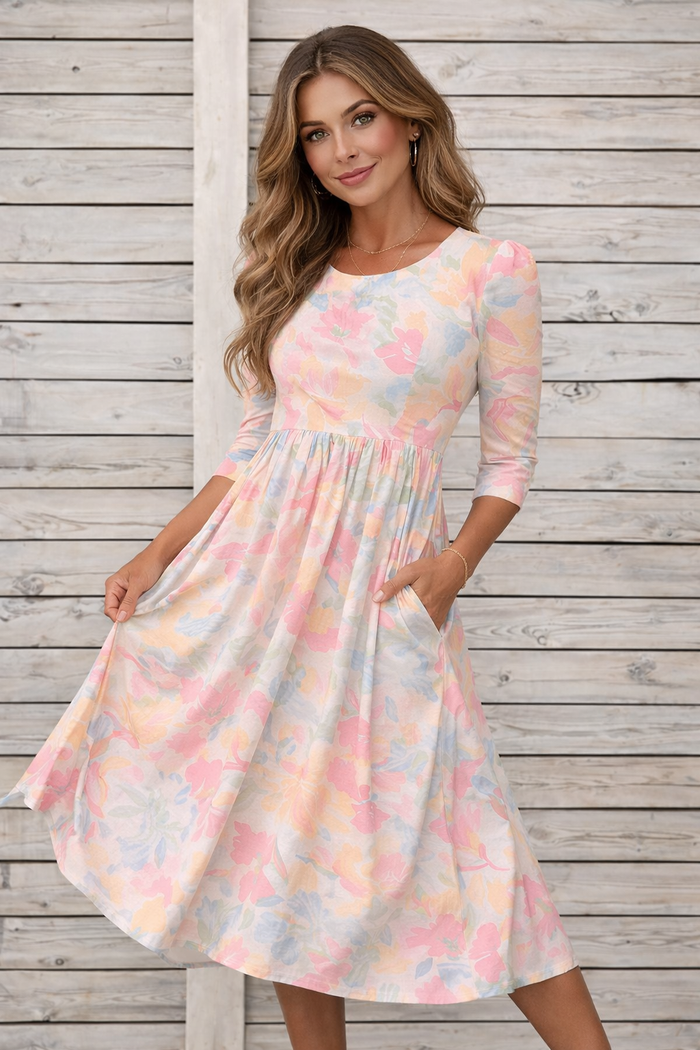 Casual Vintage Dress