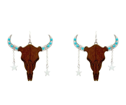 Cattle Charm Earrings