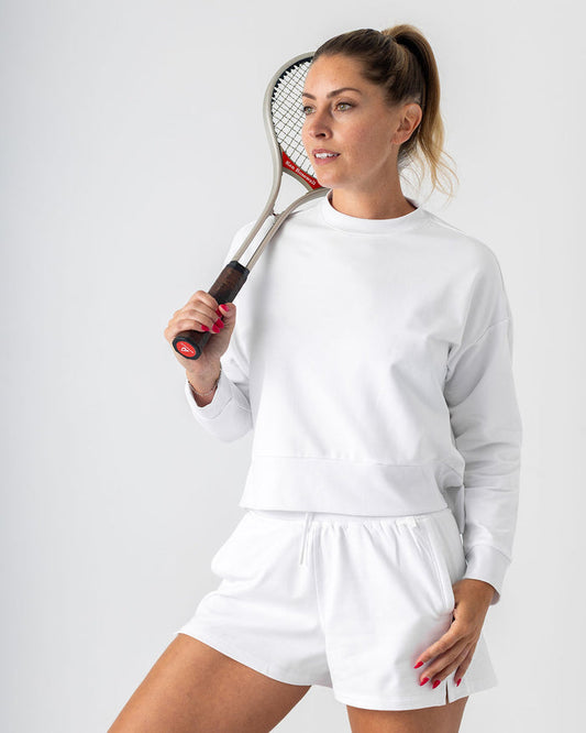 Club Sweatshirt in White