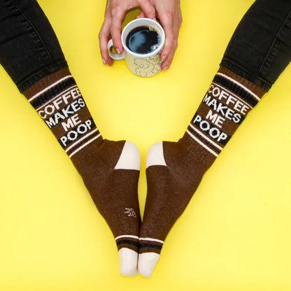 Coffee Makes Me Poop Unisex Socks