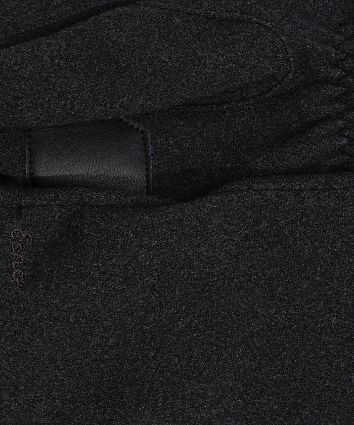 Comfort Stretch Long Touch Glove in color Charcoal Heather