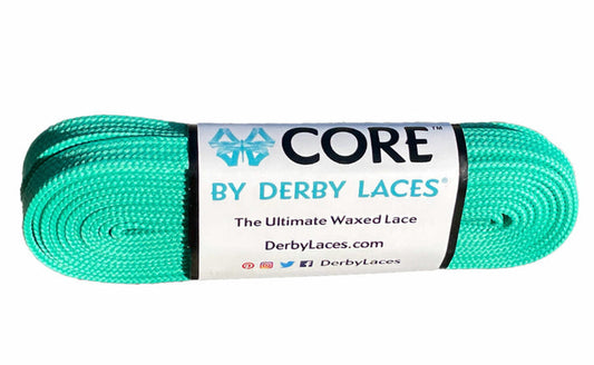 Core Derby Laces - Aquamarine