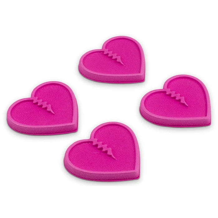 Crab Grab Mini Hearts Stomp Pad Hot Pink pure boardshop