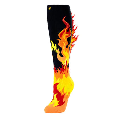 Crazy Socks - FLAME ON