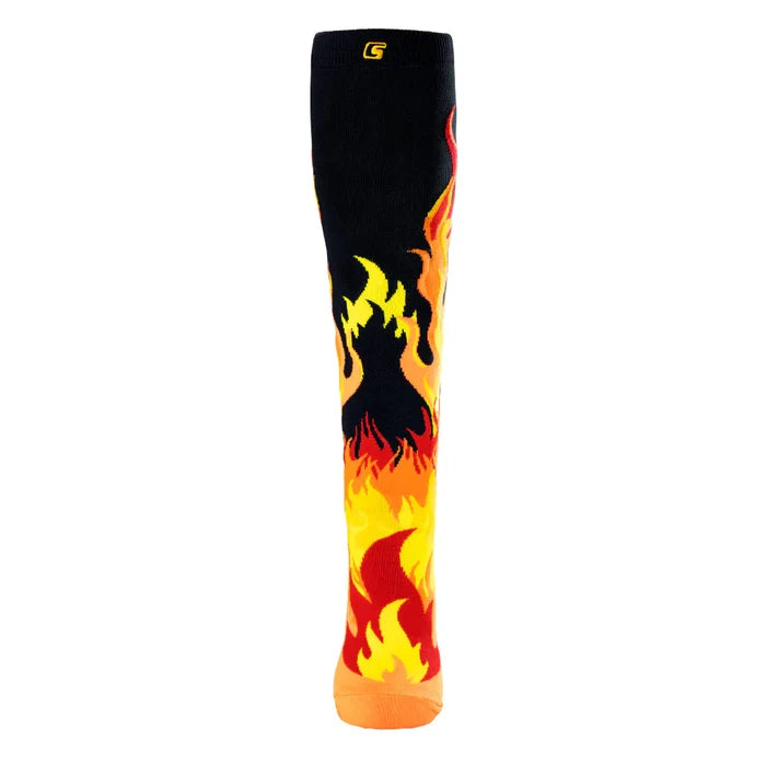 Crazy Socks - FLAME ON