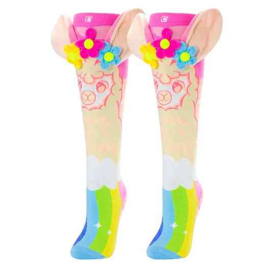 Crazy Socks - LLAMA FLOWERS